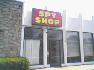 Spy Shop storefront