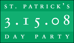 St. Patrick's Day party / 3.15.08