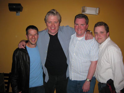 Jeff, Tom Wilson, me, and Pete