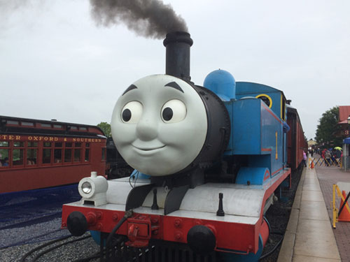 All aboard Thomas!